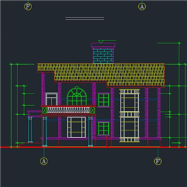 CAD图纸-几套别墅设计图