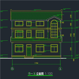 CAD图纸-豪华欧式别墅施工图
