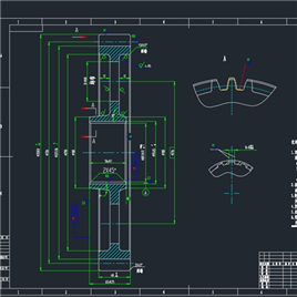 CAD图纸-齿轮类
