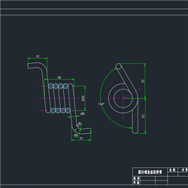 CAD图纸-弹簧类零件