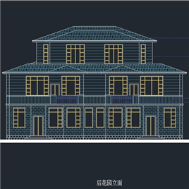 CAD图纸-某大型别墅区平力面