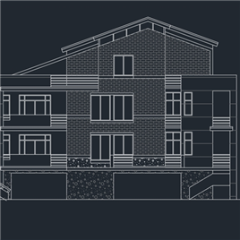 CAD图纸-某别墅设计图