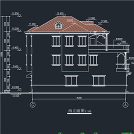 CAD图纸-全套别墅图纸
