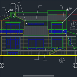 CAD图纸-全套别墅施工图