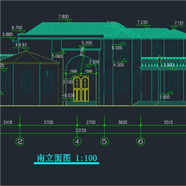 CAD图纸-欧式别墅全套建筑图