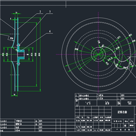 CAD图纸-叶轮叶片类