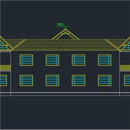 CAD图纸-小别墅方案设计