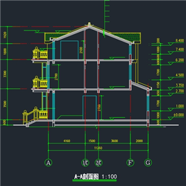 CAD图纸-豪华欧式别墅施工图