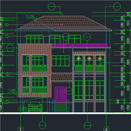 CAD图纸-特级别墅图纸
