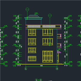 CAD图纸-私人住宅楼全套图