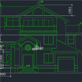 CAD图纸-小别墅设计施工图