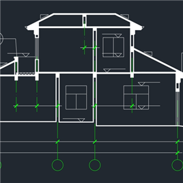 CAD图纸-砖混结构别墅设计