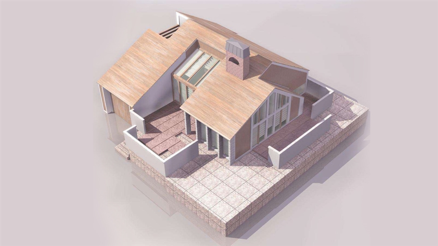 利用3Dmax建模独栋高档别墅