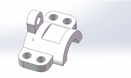 Solidworks拉伸与孔特征零件建模