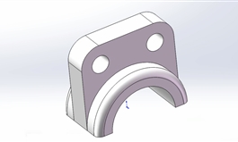 Solidworks圆角对称拉伸工具讲解