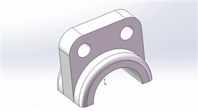 Solidworks圆角对称拉伸工具讲解