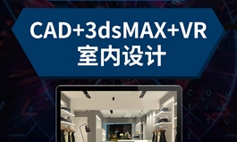 室内设计CAD施工图 3dmax室内建模VRAY效果图表现自学视频教程（TM）