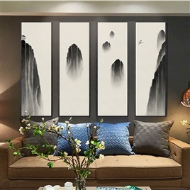 隔断屏风组合