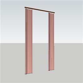室内草图大师窗帘模型