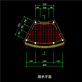 扇亭CAD建筑图纸