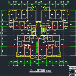 楼房给排水施工图