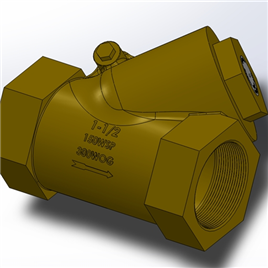 Y型内螺纹黄铜过滤器DN40