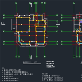 高档别墅施工图