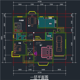 几套别墅户型设计方案图